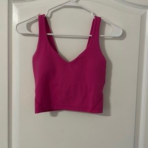 Lululemon align tank top in sonic pink
